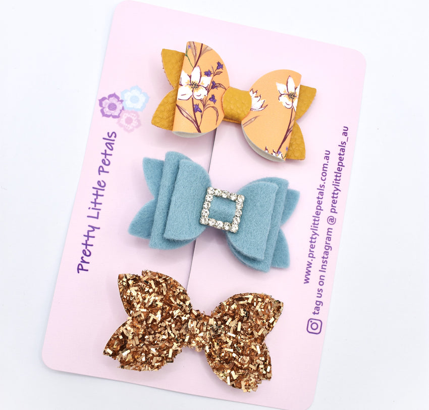 Set of 3 Annabelle bows