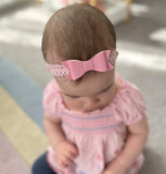 Madeleine Pink Bow Headband