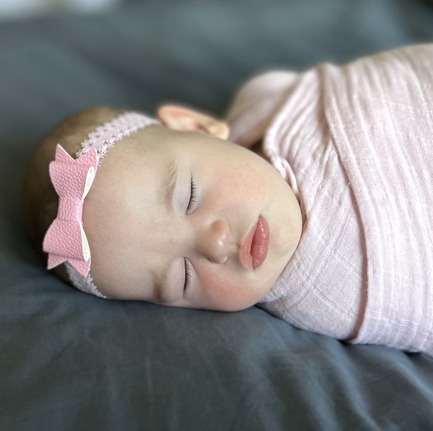 Madeleine Pink Bow Headband