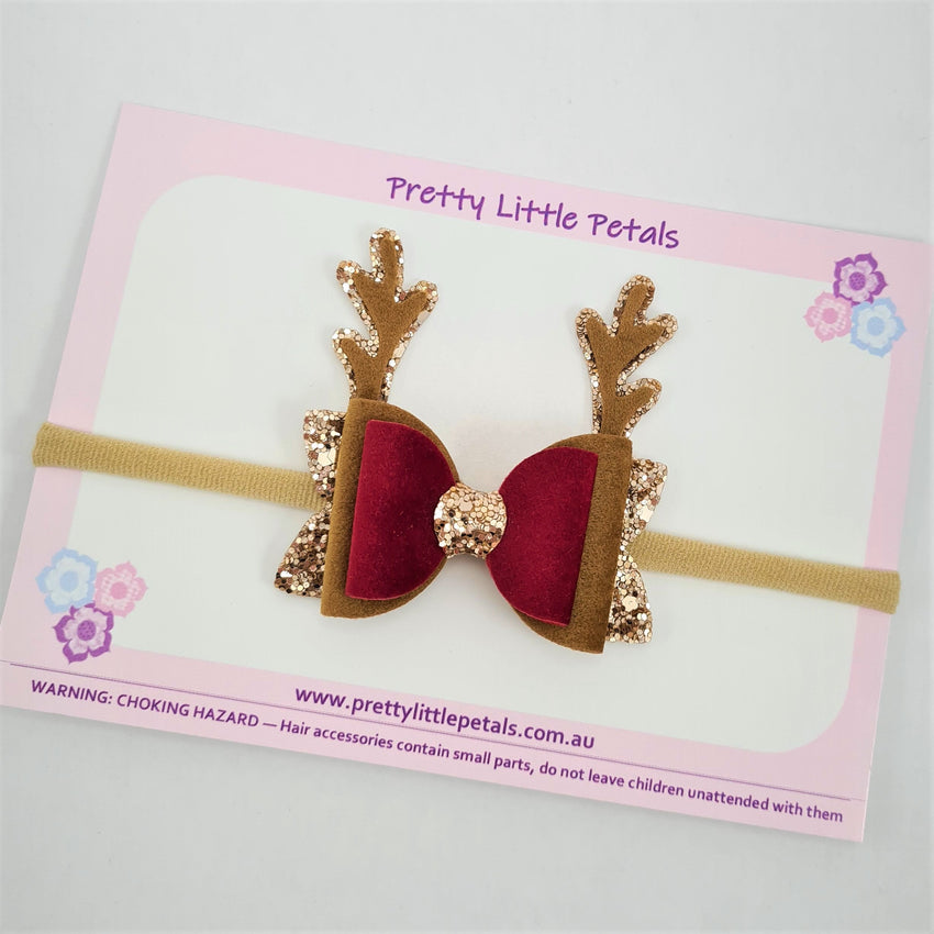 Reindeer Antler Headband - baby