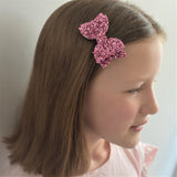 Annabelle Bow Hair Clip - tinsel